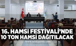 16. Hamsi Festivali’nde 10 ton hamsi dağıtılacak