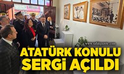 Atatürk konulu sergi açıldı