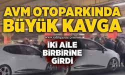 AVM otoparkında kavga: İki aile birbirine girdi