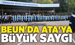 BEUN'da Ata'ya büyük saygı