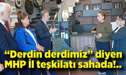 MHP Zonguldak’ta esnaf ve vatandaşlarla bir araya geldi