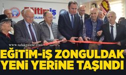 Eğitim-İş Zonguldak yeni yerine taşındı