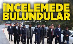 Ereğli–Alaplı OSB yol çalışmalarını denetlendi