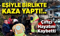Devrilen traktörün altında kalan çiftçi hayatını kaybetti