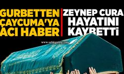 Gurbetten Çaycuma'ya acı haber: Zeynep Cura hayatını kaybetti