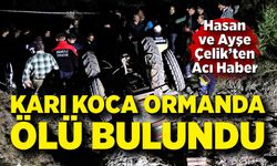 Ormana odun toplamaya giden karı koca 2 gün sonra ölü bulundu