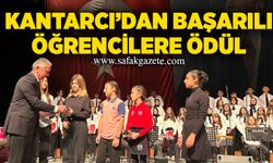 Kantarcı’dan başarılı öğrencilere ödül