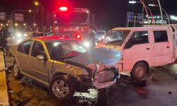 Karaman’da üç araç kavşakta çarpıştı: 1 yaralı