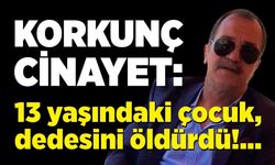 Korkunç cinayet: 13 yaşındaki çocuk, 60 yaşındaki dedesini silahla öldürdü