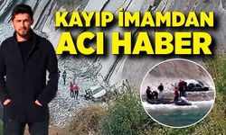 Kayıp imamın aracı uçurumdan düştü, cesedi bulundu