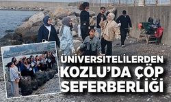 Üniversitelilerden Kozlu’da çöp seferberliği