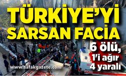 Parfüm dolum tesisinde çıkan yangında 6 ölü, 1'i ağır 4 yaralı