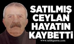 Satılmış Ceylan hayatını kaybetti