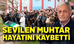 Hastalığına yenik düşen muhtar son yolculuğuna uğurlandı
