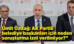 Ümit Özdağ: “AK Partili belediye başkanlarına neden izin verilmiyor?”
