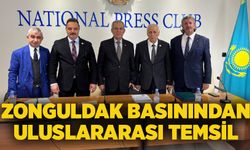Zonguldak basınından uluslararası temsil
