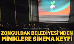 Zonguldak Belediyesi’nden miniklere sinema keyfi