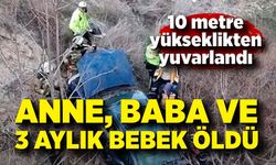 Kahreden kaza! Anne, baba ve bebekleri öldü