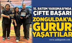 15. RATEM Yarışması’nda çifte başarı: Zonguldak’a gurur yaşattılar