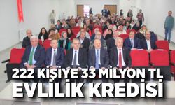 222 Kişiye 33 Milyon 300 Bin TL Evlilik Kredisi