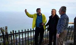 Seyir terası, manzarasıyla ziyaretçileri mest ediyor