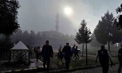 Sis etkisini gösterdi: Görüş mesafesi 50 metreye kadar düştü