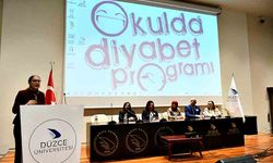 Okulda diyabet konferansı düzenlendi