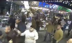 Esnaf kavgasında yumruklar havada uçuştu