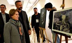 "Bağımlılıkla Mücadelede Sanatın İyileştirici Gücü" temalı proje sergisi