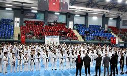Taekwondo siyah kuşak terfi sınavları yapıldı