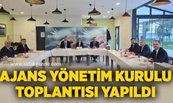 Ajans Yönetim Kurulu Toplantısı Bartın’da yapıldı