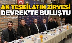 AK teşkilatın zirvesi Devrek’te buluştu