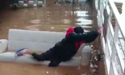 15 dakikalık yağmur Alanya'yı felç etti