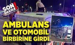 Korkutan Çarpışma: Ambulans ve Otomobil Birbirine Girdi