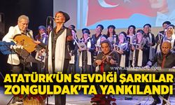 Atatürk'ün sevdiği şarkılar Zonguldak'ta yankılandı