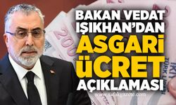 Bakan Vedat Işıkhan’dan asgari ücret açıklaması