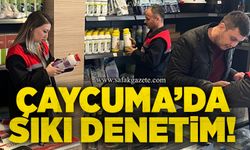 Çaycuma’da bayilere sıkı denetim