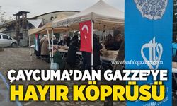 Çaycuma’dan Gazze’ye hayır köprüsü