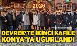 Devrek'te ikinci kafile Konya’ya uğurlandı