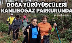 Doğa Yürüyüşçüleri Kanlıboğaz Parkurunda