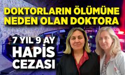 Doktorların ölümüne neden olan doktora 7 yıl 9 ay hapis cezası