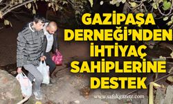 Gazipaşa Derneği’nden ihtiyaç sahiplerine destek: “Birlikte güçlüyüz”