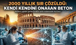 2000 Yıllık Sır Çözüldü: Kendi Kendini Onaran Beton