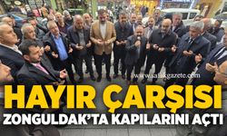 Hayır Çarşısı Zonguldak’ta kapılarını açtı
