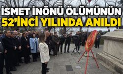 İsmet İnönü ölümünün 52'inci yılında anıldı