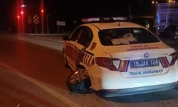 Kırmızı ışıkta zincirleme kaza: 2 jandarma personeli yaralandı