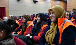 Kadın personele farkındalık eğitimi verildi