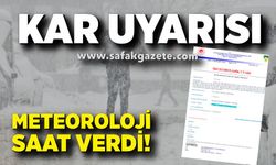Meteoroloji saat vererek uyardı! Tedbiriniz alın...
