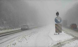 Kar yağışı etkili oluyor: Kar kalınlığı 20 santimetreye ulaştı