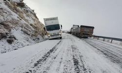 Karda mahsur kalan 20 araç kurtarıldı